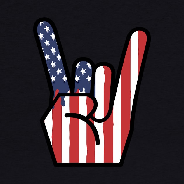 Rock on America! by richardsimpsonart